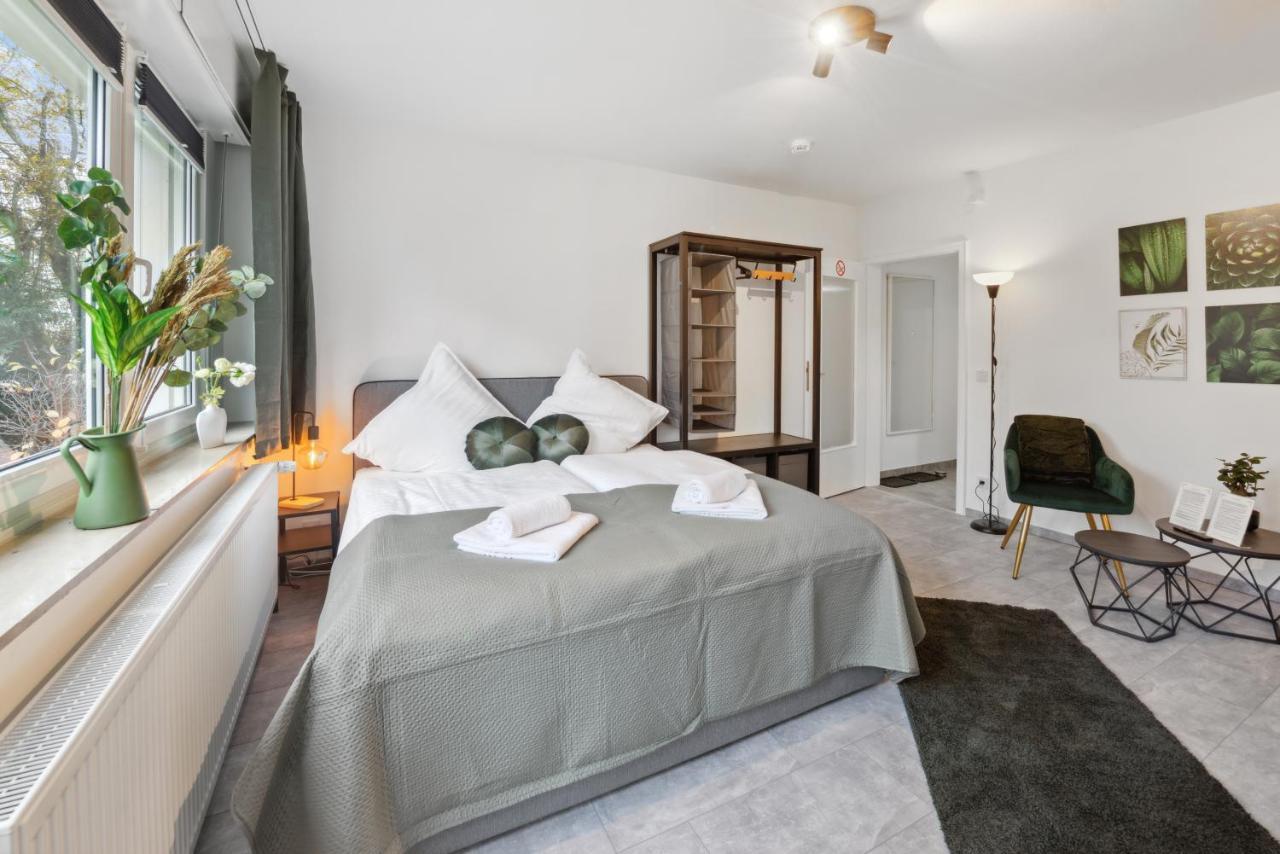 1 Zi. Wohnung, 34M², Parken, Messe Dus Duisburg Exterior foto
