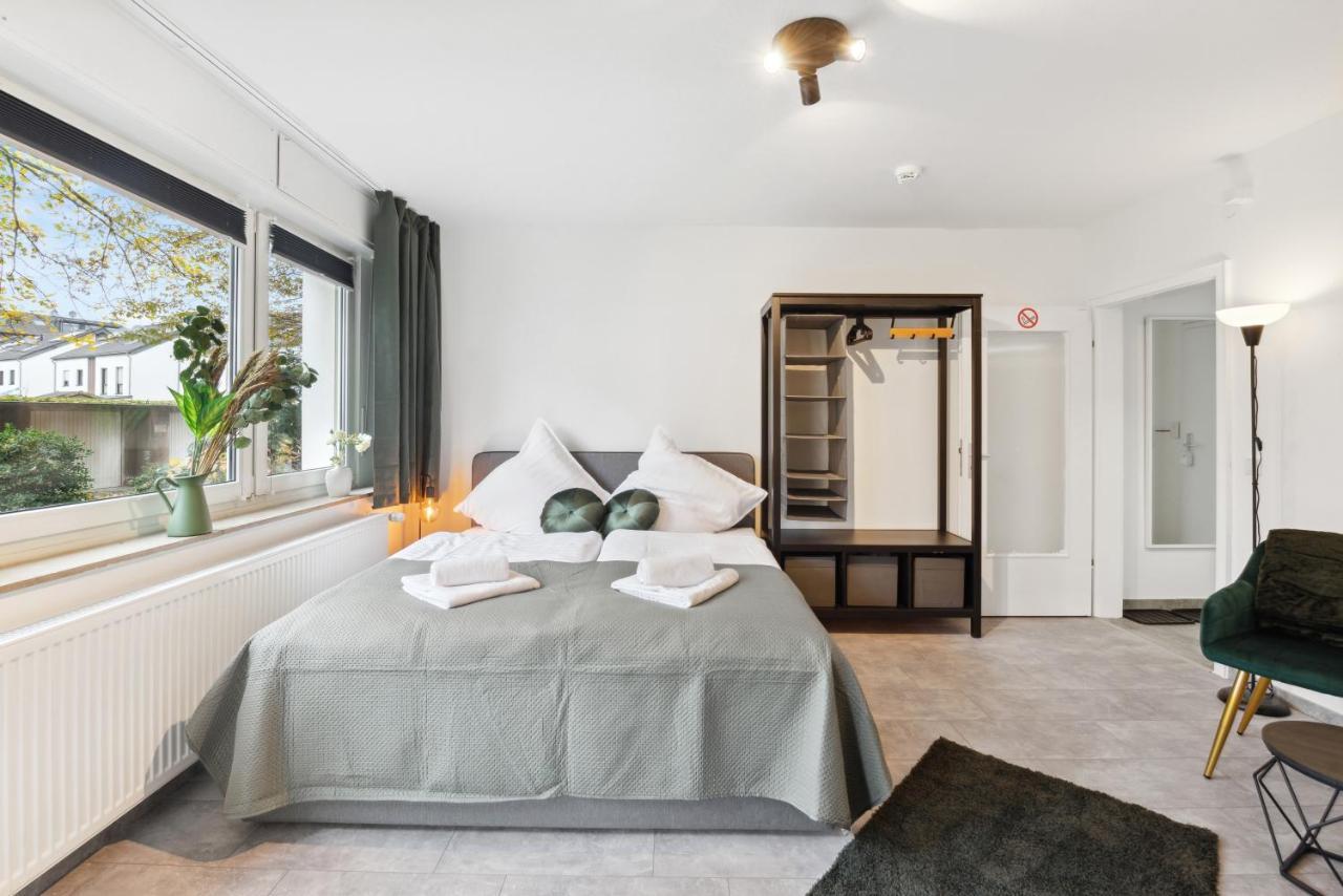 1 Zi. Wohnung, 34M², Parken, Messe Dus Duisburg Exterior foto
